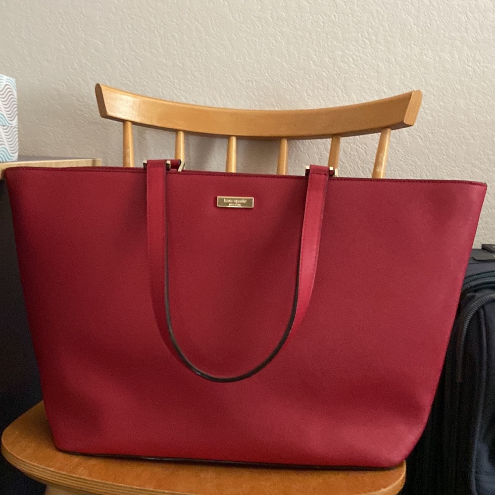 nwot kate spade red tote